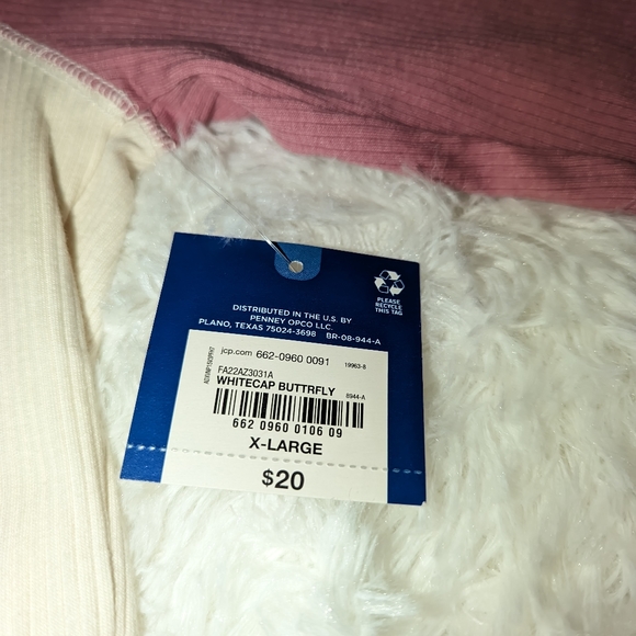 Nwt Arizona whitecap butterfly social butterfly spirit of the wild est. 1964 top - Picture 4 of 13